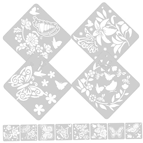 DOITOOL 12 Blatt Wandmalerei Schablonen Wiederverwendbare Schmetterling Vorlagen für Diy Projekte für Wände und Mehr Große Malvorlagen für Gestaltung DOITOOL 12 Blatt Wandmalerei Schablonen Wiederverwendbare Schmetterling Vorlagen für Diy Projekte für Wände und Mehr Große Malvorlagen für Gestaltung von DOITOOL