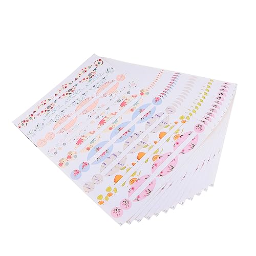 DOITOOL 12 Blatt Wasserfeste Selbstklebende Etiketten für Ätherische Öle Praktische Aufkleber für Flaschen zur Organisation von Kosmetik und Duftstoffbehältern DOITOOL 12 Blatt Wasserfeste Selbstklebende Etiketten für Ätherische Öle Praktische Aufkleber für Flaschen zur Organisation von Kosmetik und Duftstoffbehältern von DOITOOL