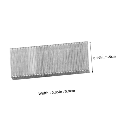 DOITOOL 12 Boxen Klammer Hefter-Nachfüllungen kleiner Hefter Mini Rostfreier Stahl Silver DOITOOL 12 Boxen Klammer Hefter-Nachfüllungen kleiner Hefter Mini Rostfreier Stahl Silver von DOITOOL