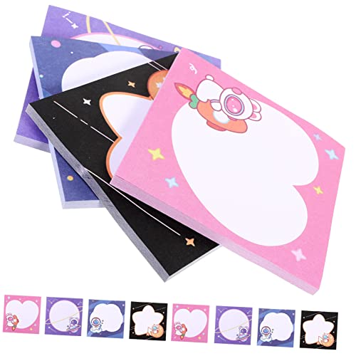 DOITOOL 12 Cartoon-haftnotiz Cartoon-memo-seite Memo -pads Karikatur Cartoon-notizen Notizaufkleber Aufkleber Für Haushaltsnotizen Aufkleber Für Büronotizen Papier von DOITOOL