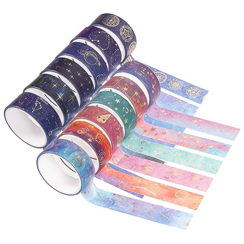 DOITOOL 12 Rollen Washi Tape Dekorative Klebebänder für Diy Journals Scrapbooking und Geschenkverpackungen Handgefertigte Bastelaufkleber mit Verschiedenen Designs DOITOOL 12 Rollen Washi Tape Dekorative Klebebänder für Diy Journals Scrapbooking und Geschenkverpackungen Handgefertigte Bastelaufkleber mit Verschiedenen Designs von DOITOOL