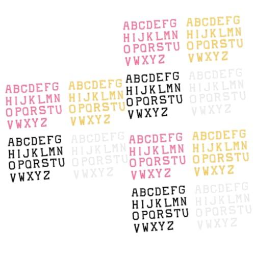 DOITOOL 12 Sätze Bunte Buchstaben Patches Aufbügelbare Buchstaben für Kleidung Diy Applikationen zum Dekorieren von Shirts Taschen und Mehr DOITOOL 12 Sätze Bunte Buchstaben Patches Aufbügelbare Buchstaben für Kleidung Diy Applikationen zum Dekorieren von Shirts Taschen und Mehr von DOITOOL