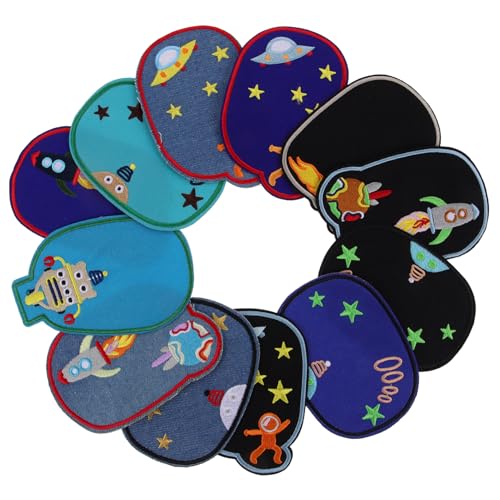 DOITOOL 12 Stück Cartoon-Stoffaufkleber Stickereiflecken Jeans-Patches Karikatur genäht gestickte Aufnäher bestickt Kleidungsflicken aufnähen Stickerei Applikation Cartoon-Patch Polyester DOITOOL 12 Stück Cartoon-Stoffaufkleber Stickereiflecken Jeans-Patches Karikatur genäht gestickte Aufnäher bestickt Kleidungsflicken aufnähen Stickerei Applikation Cartoon-Patch Polyester von DOITOOL