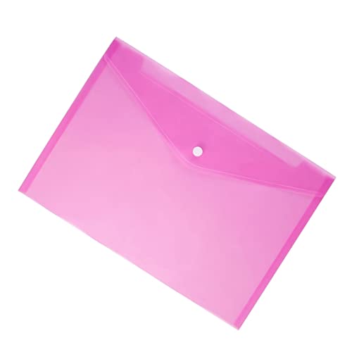 DOITOOL 12 Stück Dokumententaschen Mit Druckknopf Dokumententasche Aktenordner Durchsichtiger Umschlag Dokumentenhalter Dokumententasche Dokumenten Organizer Dokumenten von DOITOOL