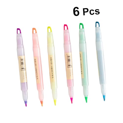 DOITOOL 12 Stück Doppelseitige Textmarker Farbenfrohe Fluoreszierende Marker Stifte Ergonomisch Transparentes Gehäuse Vielseitig für Schule Büro und Diy Notizen Zufällige DOITOOL 12 Stück Doppelseitige Textmarker Farbenfrohe Fluoreszierende Marker Stifte Ergonomisch Transparentes Gehäuse Vielseitig für Schule Büro und Diy Notizen Zufällige von DOITOOL
