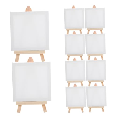 DOITOOL 12 Stück Kinderstaffelei Mit Staffelei Winzige Malen Staffelei Anzeigen Mini -leinwände Kleiner Kunst-staffeleiständer Staffeleien Zum Ausstellen Weiß Holz DOITOOL 12 Stück Kinderstaffelei Mit Staffelei Winzige Malen Staffelei Anzeigen Mini -leinwände Kleiner Kunst-staffeleiständer Staffeleien Zum Ausstellen Weiß Holz von DOITOOL