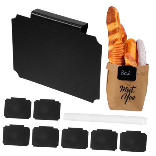 DOITOOL 12 Stück Korbmontierter Wasserstift Etiketten für Aufbewahrungstaschen Clips Inhaber Speicherkörbe hängend Korbetiketten zum Aufstecken Etikettenetiketten aus Kunststoff PVC von DOITOOL