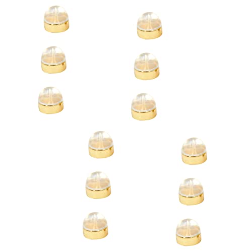DOITOOL 12 Stück Ohrstecker Ohrring Zubehör Ohrring Verschlüsse Für Ohrstecker Ohrring Verschlüsse Für Mädchen Schmuck Sichere Verschlüsse Weiche Ohrring Verschlüsse Ohrring von DOITOOL