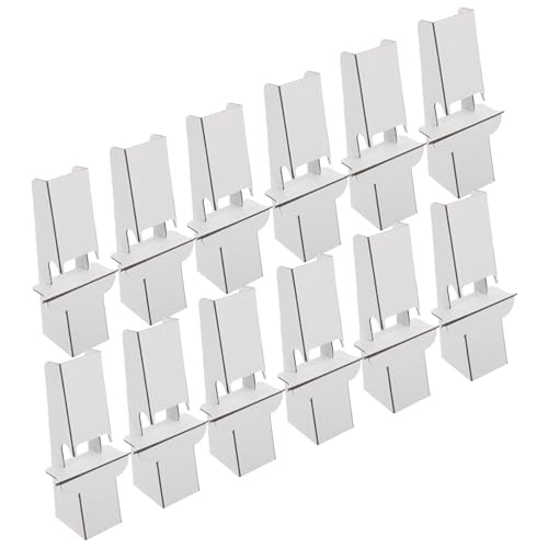 DOITOOL 12 Stück Papierhalter -displayständer Büfett Plakatständer Zurück Staffeleien Hochzeitszeichen Karton Hochzeit Rezeption Party Stand Schilderständer Unterstützung Steht Papier Weiß DOITOOL 12 Stück Papierhalter -displayständer Büfett Plakatständer Zurück Staffeleien Hochzeitszeichen Karton Hochzeit Rezeption Party Stand Schilderständer Unterstützung Steht Papier Weiß von DOITOOL