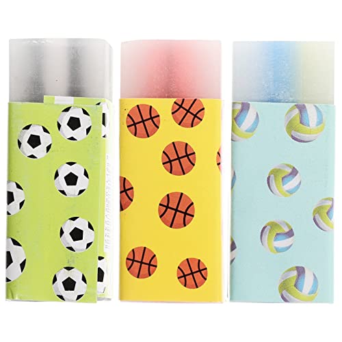 DOITOOL 12 Stück Radiergummis für Bulk erasers for süße radiergummis Leichte Radiergummi Fußball-Radiergummi Coole Radiergummis für PVC-Radierer Kugelradierer für DOITOOL 12 Stück Radiergummis für Bulk erasers for süße radiergummis Leichte Radiergummi Fußball-Radiergummi Coole Radiergummis für PVC-Radierer Kugelradierer für von DOITOOL