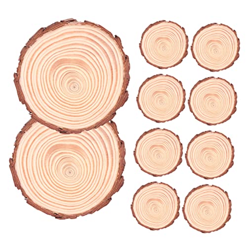 DOITOOL 12 Stück Rinde Untersetzer naturholzscheiben holzuntersetzer Holzdekoration Unvollendete Holzscheiben Baumscheiben Holzscheibendekoration Holzscheiben basteln Holz Kreis Protokoll DOITOOL 12 Stück Rinde Untersetzer naturholzscheiben holzuntersetzer Holzdekoration Unvollendete Holzscheiben Baumscheiben Holzscheibendekoration Holzscheiben basteln Holz Kreis Protokoll von DOITOOL
