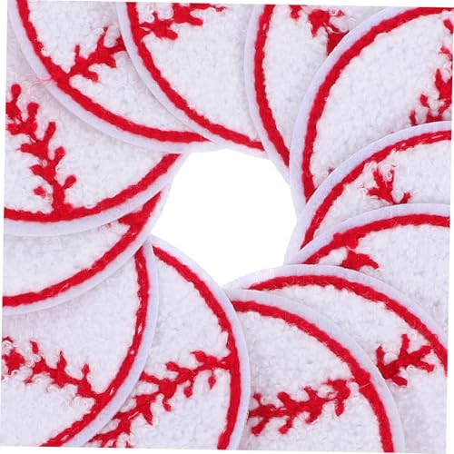 DOITOOL 12 Stück Teiliges Bügel Patches Baseball Design Bestickte Sportsball Applikationen Vielseitig für Jacken Taschen Hüte Einfache Anbringung ohne Werkzeug Dekorative Reparaturflicken DOITOOL 12 Stück Teiliges Bügel Patches Baseball Design Bestickte Sportsball Applikationen Vielseitig für Jacken Taschen Hüte Einfache Anbringung ohne Werkzeug Dekorative Reparaturflicken von DOITOOL