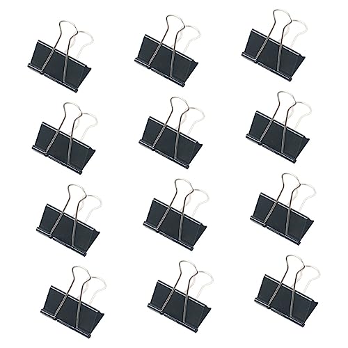 DOITOOL 12 Stück Teiliges Büroklammern Ergonomische Dokumenten und Foto Klemmen für Künstler Schüler und Bürobedarf Wiederverwendbar und Langlebig DOITOOL 12 Stück Teiliges Büroklammern Ergonomische Dokumenten und Foto Klemmen für Künstler Schüler und Bürobedarf Wiederverwendbar und Langlebig von DOITOOL