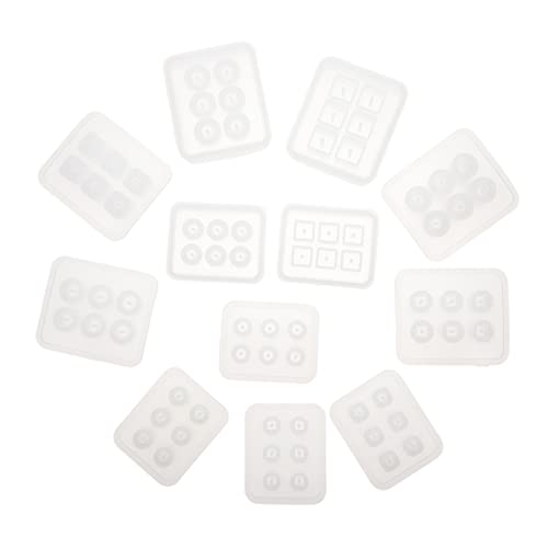 DOITOOL 12 Stück Teiliges Diy Schmuckform Set Ovalform für und Anhänger Kreative Gießmuster für Schmuckherstellung von DOITOOL