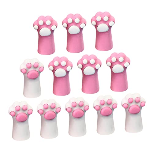 DOITOOL 12 Stück Teiliges Katzenpfoten Radiergummi Kawaii Cartoon Schulbedarf für Kreative Schüler Sicher und Leicht Radieren von Bleistiftfehlern Zufällige Farbe Zufällige Farbe DOITOOL 12 Stück Teiliges Katzenpfoten Radiergummi Kawaii Cartoon Schulbedarf für Kreative Schüler Sicher und Leicht Radieren von Bleistiftfehlern Zufällige Farbe Zufällige Farbe von DOITOOL