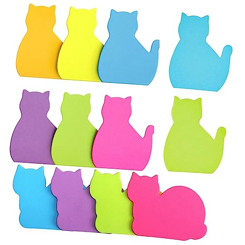 DOITOOL 12 Stück Teiliges Niedliche Katzen Haftnotizen Bunte Selbstklebende Memo Pads Tragbare Notizzettel für Büro Schule und Haushalt Praktische Index Tabs für Einfache Organisation DOITOOL 12 Stück Teiliges Niedliche Katzen Haftnotizen Bunte Selbstklebende Memo Pads Tragbare Notizzettel für Büro Schule und Haushalt Praktische Index Tabs für Einfache Organisation von DOITOOL