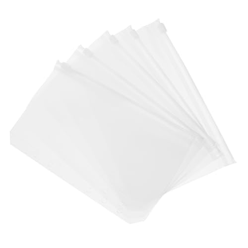 DOITOOL 12 Stück Teiliges Reißverschluss Ordner Einsteckfach Bindertaschen Transparente Dokumententaschen für Ringbuch Organizer Büro Schule DOITOOL 12 Stück Teiliges Reißverschluss Ordner Einsteckfach Bindertaschen Transparente Dokumententaschen für Ringbuch Organizer Büro Schule von DOITOOL