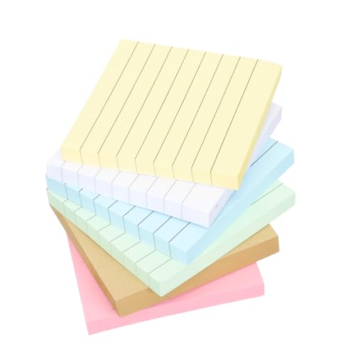 DOITOOL 12 Stück Teiliges Selbstklebendes Memo Pad Bunte Haftnotizen in Weiß Gelb Grün Blau Kraftpapier Praktische Büro und Schüler Schreibwaren für To Do Listen und Erinnerungen DOITOOL 12 Stück Teiliges Selbstklebendes Memo Pad Bunte Haftnotizen in Weiß Gelb Grün Blau Kraftpapier Praktische Büro und Schüler Schreibwaren für To Do Listen und Erinnerungen von DOITOOL