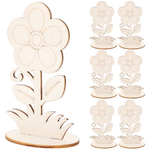 DOITOOL 12 Stück Teiliges Unvollendete Holzblumen zum Bemalen DIY Bastelset für Kreative Holzfiguren für Dekoration Bastelmaterial Kreativität und Handarbeit DOITOOL 12 Stück Teiliges Unvollendete Holzblumen zum Bemalen DIY Bastelset für Kreative Holzfiguren für Dekoration Bastelmaterial Kreativität und Handarbeit von DOITOOL