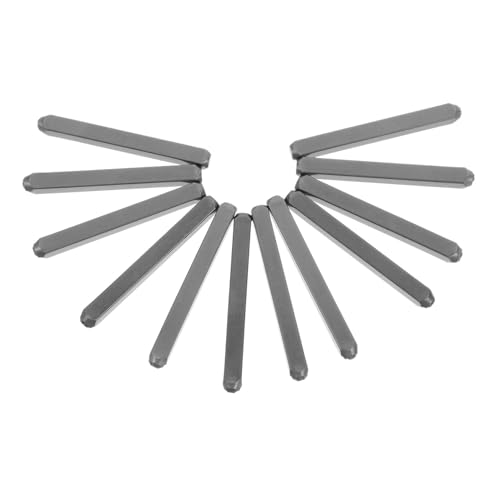 DOITOOL 12 Teiliges Lederwerkzeug Mit Stahldruck Metallstempel Lederhandwerk Stempelwerkzeug Sternzeichenmuster Stahlstempel Stempelstanzwerkzeuge Stempelwerkzeug Kits DIY von DOITOOL
