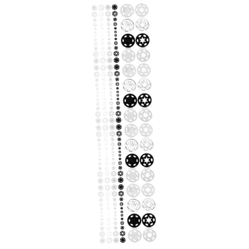 DOITOOL 120 Sätze Kunststoff Druckknöpfe für Kleidung Halbtransparent und Transparent für DIY Projekte Einfach Anzunähen und Vielseitig Einsetzbar DOITOOL 120 Sätze Kunststoff Druckknöpfe für Kleidung Halbtransparent und Transparent für DIY Projekte Einfach Anzunähen und Vielseitig Einsetzbar von DOITOOL