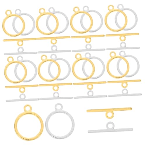 DOITOOL 120 Sätze Teiliges Schmuckverbinder aus Langlebiger Legierung Glänzende Armband und Halskettenverschlüsse in Gold und Silber Leichtes DIY Zubehör für Kreative Schmuckherstellung DOITOOL 120 Sätze Teiliges Schmuckverbinder aus Langlebiger Legierung Glänzende Armband und Halskettenverschlüsse in Gold und Silber Leichtes DIY Zubehör für Kreative Schmuckherstellung von DOITOOL