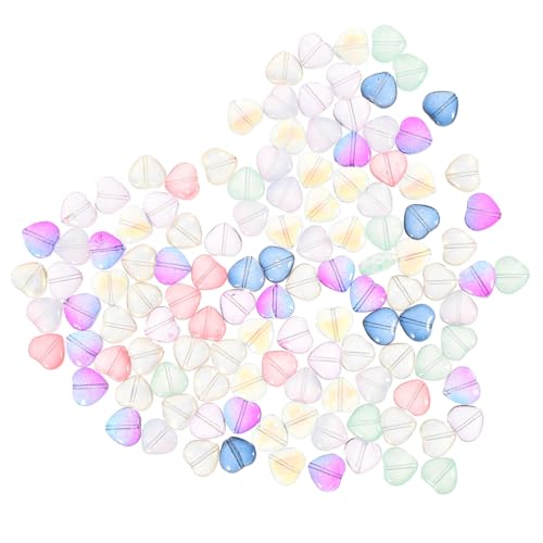 DOITOOL 120 Stück Herzförmige Spacerperlen Diy Perlen für Armbänder Vielseitige Glasperlen für Schmuckherstellung Bastelprojekte DOITOOL 120 Stück Herzförmige Spacerperlen Diy Perlen für Armbänder Vielseitige Glasperlen für Schmuckherstellung Bastelprojekte von DOITOOL