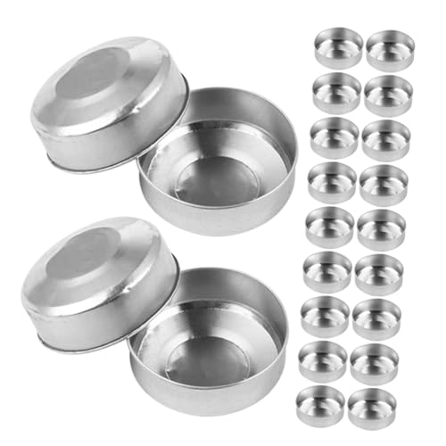 DOITOOL 120 Stück Kerzendosen Aus Blech, Aluminium-kerzenformen Für Teelichter Und Elektronische Kerzen Zur Selbstgemachten Kerzenherstellung Und Für Festliche Dekorationen DOITOOL 120 Stück Kerzendosen Aus Blech, Aluminium-kerzenformen Für Teelichter Und Elektronische Kerzen Zur Selbstgemachten Kerzenherstellung Und Für Festliche Dekorationen von DOITOOL