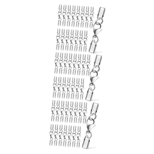 DOITOOL 120 Stück Teiliges Karabinerverschlüsse für Schmuckherstellung Kleine Robuste Verschlüsse für Halsketten und Armbänder Einfach zu Bedienen Langlebig und Rostfrei DOITOOL 120 Stück Teiliges Karabinerverschlüsse für Schmuckherstellung Kleine Robuste Verschlüsse für Halsketten und Armbänder Einfach zu Bedienen Langlebig und Rostfrei von DOITOOL