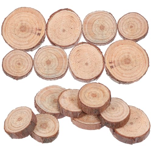 DOITOOL 120 Stück Teiliges Natürliche Runde Holzscheiben aus Unbehandeltem Kiefernholz Glatte Oberflächen für DIY Bastelprojekte Dekorationen Weihnachts Hochzeitsaccessoires DOITOOL 120 Stück Teiliges Natürliche Runde Holzscheiben aus Unbehandeltem Kiefernholz Glatte Oberflächen für DIY Bastelprojekte Dekorationen Weihnachts Hochzeitsaccessoires von DOITOOL