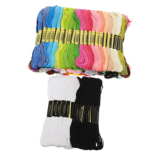 DOITOOL 124 Stück Stickerei -Thread -Set DIY -Handwerk Nähfäden basteln Herstellung Stickfaden Nähen Stickgarn zum Selbermachen dekorative bunte Fäden DIY-Fäden Baumwolle DOITOOL 124 Stück Stickerei -Thread -Set DIY -Handwerk Nähfäden basteln Herstellung Stickfaden Nähen Stickgarn zum Selbermachen dekorative bunte Fäden DIY-Fäden Baumwolle von DOITOOL