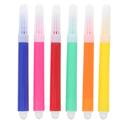 DOITOOL 12Er-Pack Buntstifte Färbenstifte Malenstift Wasserpinsel Aquarellstifte Aquarellmarker farbige Markierungen Reise-Aquarellpinsel schicke Marker Plastik von DOITOOL
