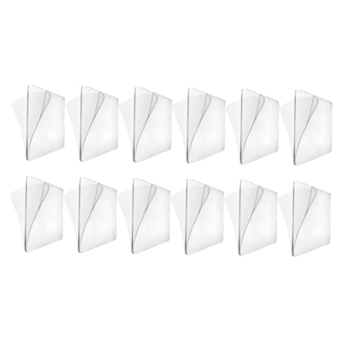 DOITOOL 12Stücke Doppelseitiges Nano Klebeband Transparent Nagelfrei für Zuhause Büro und Auto Starke Haftung ohne Rückstände von DOITOOL