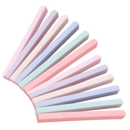 DOITOOL 12Stücke Kompakte Marker für Scrapbooking und Schulbedarf Multifunktions Textmarker Zufälligen für Notizen und Kreative Projekte für Zuhause und Büro DOITOOL 12Stücke Kompakte Marker für Scrapbooking und Schulbedarf Multifunktions Textmarker Zufälligen für Notizen und Kreative Projekte für Zuhause und Büro von DOITOOL