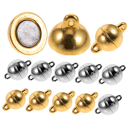 DOITOOL 12Stücke Langlebige Magnetische Schmuckverschlüsse DIY und Armbandverschluss für Schmuckherstellung Magnetverschluss für Schmuckprojekte DOITOOL 12Stücke Langlebige Magnetische Schmuckverschlüsse DIY und Armbandverschluss für Schmuckherstellung Magnetverschluss für Schmuckprojekte von DOITOOL