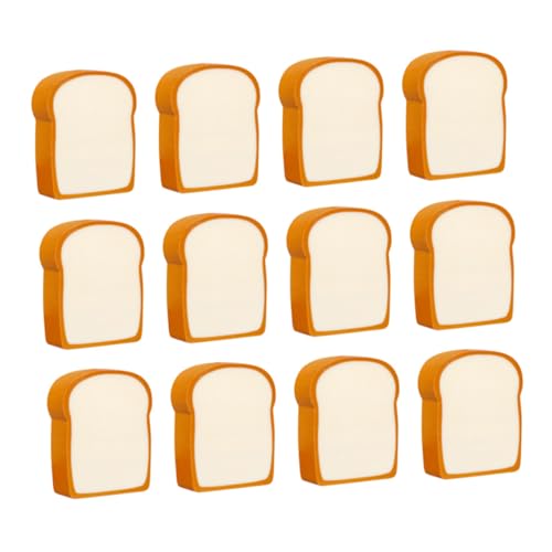 DOITOOL 12Stücke Teiliges Cartoon Radiergummis Toastbrot Design Kreative Schreibwaren für Entzückende Lebensmittel Radiergummis für Schule und Büro Langlebig und Farbenfroh DOITOOL 12Stücke Teiliges Cartoon Radiergummis Toastbrot Design Kreative Schreibwaren für Entzückende Lebensmittel Radiergummis für Schule und Büro Langlebig und Farbenfroh von DOITOOL