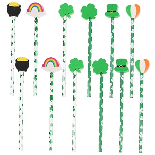 DOITOOL 12Stücke Teiliges Hb Holzstifte für Radiergummi Buntes Schulmaterial für Zeichnen und Schreiben für Schule Zuhause und DOITOOL 12Stücke Teiliges Hb Holzstifte für Radiergummi Buntes Schulmaterial für Zeichnen und Schreiben für Schule Zuhause und von DOITOOL