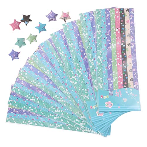 DOITOOL 1360 Stück DIY Bastelset für Origami Stern Faltpapier Zufälligen Designs Bastelzubehör für Jungen und Mädchen für DIY Projekte und Schulaktivitäten DOITOOL 1360 Stück DIY Bastelset für Origami Stern Faltpapier Zufälligen Designs Bastelzubehör für Jungen und Mädchen für DIY Projekte und Schulaktivitäten von DOITOOL