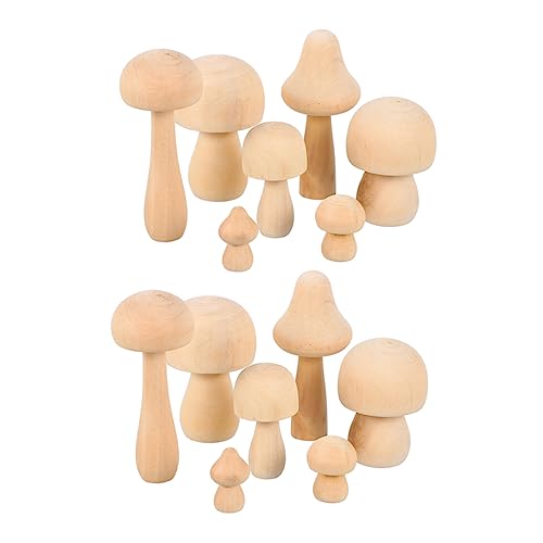 DOITOOL 14 Stück Holzpilzschmuck basteln unvollendet Pilzdekoration unbemalt Miniaturen klein Holzpilzverzierung dekorative Pilze Holzpilze Mini-Pilzfiguren Holzhandwerksschmuck DOITOOL 14 Stück Holzpilzschmuck basteln unvollendet Pilzdekoration unbemalt Miniaturen klein Holzpilzverzierung dekorative Pilze Holzpilze Mini-Pilzfiguren Holzhandwerksschmuck von DOITOOL