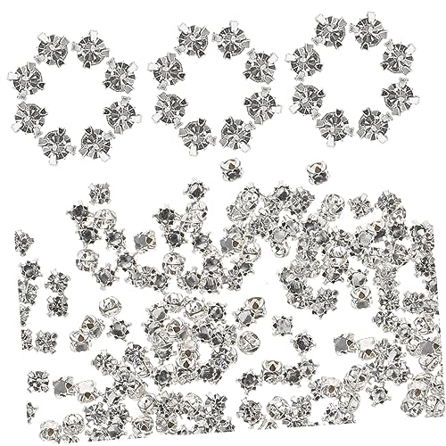 DOITOOL 1440 Stück Weiße Glas Claw Strasssteine zum Aufnähen Feine Handnäh Deko für Diy Bekleidungszubehör Hochzeitskleider Stabile Schmuckapplikationen Modische Textilverzierung DOITOOL 1440 Stück Weiße Glas Claw Strasssteine zum Aufnähen Feine Handnäh Deko für Diy Bekleidungszubehör Hochzeitskleider Stabile Schmuckapplikationen Modische Textilverzierung von DOITOOL