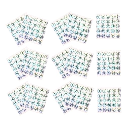 DOITOOL 15 Blatt Wasserfeste Zahlenaufkleber Selbstklebend Reißfest für Flaschen Becher Behälter Nummerierungsetiketten für Büro Schule Outdoor zur Schnellen Organisation DOITOOL 15 Blatt Wasserfeste Zahlenaufkleber Selbstklebend Reißfest für Flaschen Becher Behälter Nummerierungsetiketten für Büro Schule Outdoor zur Schnellen Organisation von DOITOOL
