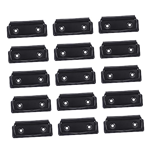 DOITOOL 15 Stück Briefpapier-Clip büroklammern büroartikel papierklammern metallschelle Praktische Klemmen Schreibwaren beide ordner Aktenklammern Clip für Schul-Klemmbretter Eisen Black DOITOOL 15 Stück Briefpapier-Clip büroklammern büroartikel papierklammern metallschelle Praktische Klemmen Schreibwaren beide ordner Aktenklammern Clip für Schul-Klemmbretter Eisen Black von DOITOOL