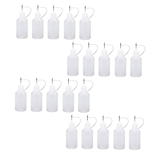 DOITOOL 15 Stück Öl Applikatornadeln Ölflasche Farbe Präzisions Applikatorflasche Mit Haustier Quetschnadel Feines Basteln Flexibler Tätowierungsmundspender Küchentropfer DOITOOL 15 Stück Öl Applikatornadeln Ölflasche Farbe Präzisions Applikatorflasche Mit Haustier Quetschnadel Feines Basteln Flexibler Tätowierungsmundspender Küchentropfer von DOITOOL