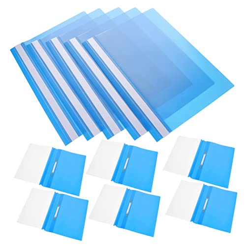 DOITOOL 15 Stück Ordner-Aufbewahrungsbuch Dateiordner-Organizer Office-Datei-Organizer Unterlagen Büro Lagerung aktenkoffer aktentaschen cartape Aktenordner Papier-Organizer-Ordner pp Blue von DOITOOL