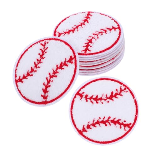 DOITOOL 15 Stück Teiliges Baseball Bügelflicken mit Chenille stickerei Weiche Aufnäher für Jeans Taschen Mützen Flexible Textilapplikationen zum Einfachen Aufbügeln und Reparieren von DOITOOL 15 Stück Teiliges Baseball Bügelflicken mit Chenille stickerei Weiche Aufnäher für Jeans Taschen Mützen Flexible Textilapplikationen zum Einfachen Aufbügeln und Reparieren von von DOITOOL