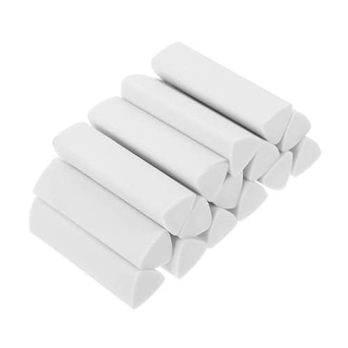 DOITOOL 15 Stück Teiliges Weiße Dreieck Radiergummis Geräuschloses Sauberes Radieren Ergonomisches Dreiecksdesign für Schüler Künstler Büro Wiederverwendbar Präzises Korrigieren bei Schule DOITOOL 15 Stück Teiliges Weiße Dreieck Radiergummis Geräuschloses Sauberes Radieren Ergonomisches Dreiecksdesign für Schüler Künstler Büro Wiederverwendbar Präzises Korrigieren bei Schule von DOITOOL