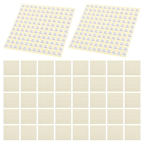 DOITOOL 150 Blatt Pass Das Inspektionsetikett Etiketten Selbstklebende Etikett-aufkleber Prüfplakette Aufkleber Für Qc Kennzeichnungsaufkleber Aufkleber Aus Beschichtetem Papier Weiß DOITOOL 150 Blatt Pass Das Inspektionsetikett Etiketten Selbstklebende Etikett-aufkleber Prüfplakette Aufkleber Für Qc Kennzeichnungsaufkleber Aufkleber Aus Beschichtetem Papier Weiß von DOITOOL