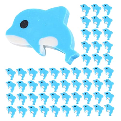 DOITOOL 150 Stück Delfin Radiergummis Niedliche Kleine Meerestier-radierer in Delfinform Kreative Schulmaterialien für Party-goodies und Klassenzimmer-belohnungen DOITOOL 150 Stück Delfin Radiergummis Niedliche Kleine Meerestier-radierer in Delfinform Kreative Schulmaterialien für Party-goodies und Klassenzimmer-belohnungen von DOITOOL