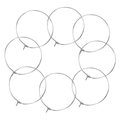 DOITOOL 150 Stück Edelstahl Creolen Ohrringringe mit Mini Haken Runde DIY Ohrschmuck Zubehör Langlebig Poliert Silberfarbene Schmuckkomponenten für Individuelles Schmuckdesign DOITOOL 150 Stück Edelstahl Creolen Ohrringringe mit Mini Haken Runde DIY Ohrschmuck Zubehör Langlebig Poliert Silberfarbene Schmuckkomponenten für Individuelles Schmuckdesign von DOITOOL