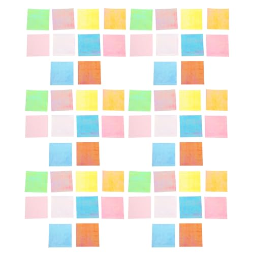 DOITOOL 150 Stück Farbige Origami Papierbogen Farben Schimmerndes Glitzer Faltpapier für Diy Bastelprojekte Quadratische Blätter für Erwachsene von DOITOOL